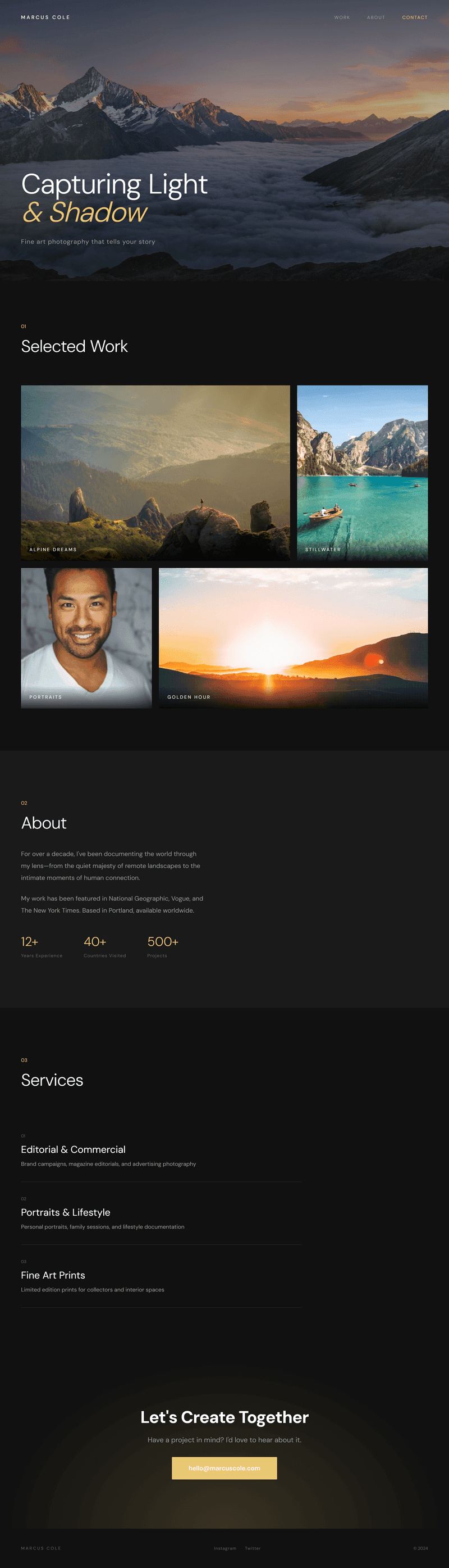 Photography Portfolio